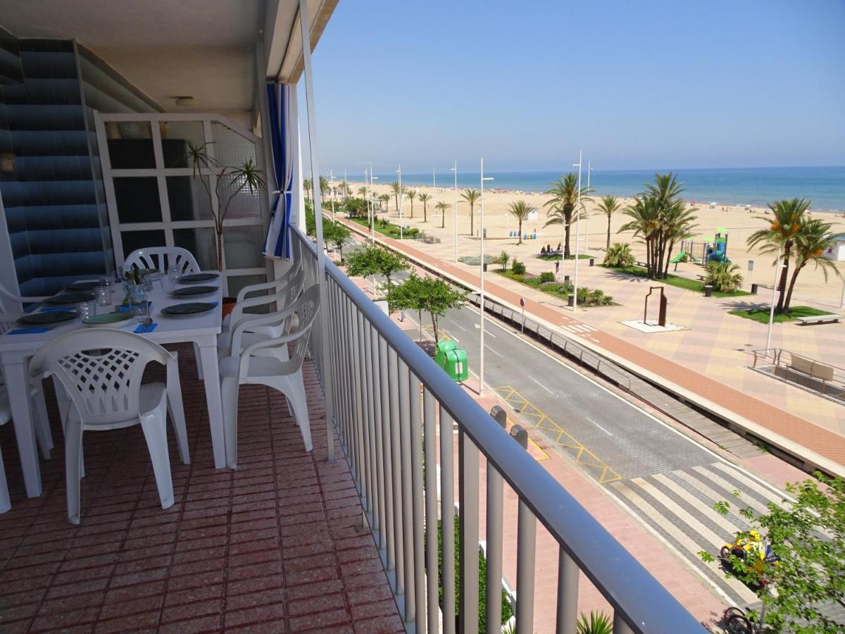 Neptuno 27 - Primera Linea De Playa Playa de Gandia Экстерьер фото